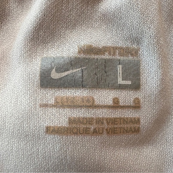 Nike Fit Dry Black Running Shorts Women’s L Reflective Trim Mesh Lightweight - Picture 3 of 4